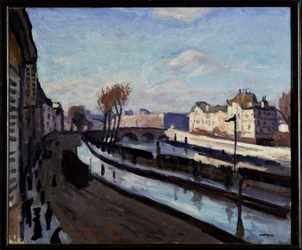 Parijs, de Quai des Grands-Augustins
