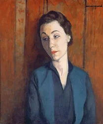 De Vrouw in Blauw
