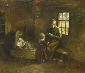 Bij de wieg