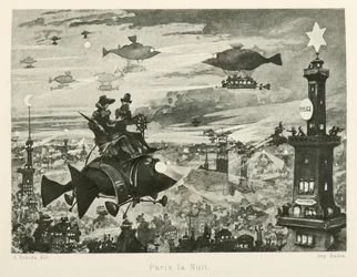 Parijs bij nacht, de twintigste eeuw, 1880