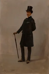 Harmonie in zwart (olieverf op doek)