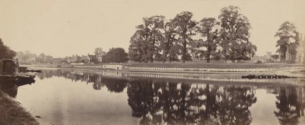 Hampton Court (tweede gezicht),1862 (foto)