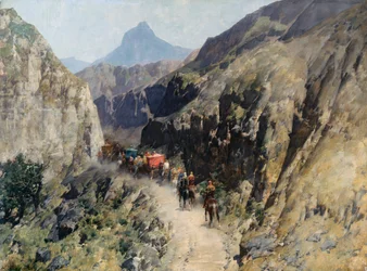 Karavaan in Perzië