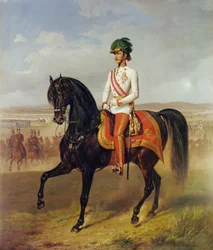 Keizer Frans Jozef I te paard ...