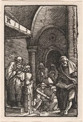 Christus in discussie met de dokters