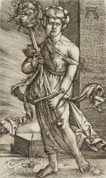 Judith met het hoofd van Holofernes