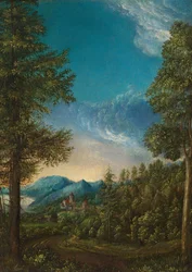 Landschap met kasteel, c. 1525