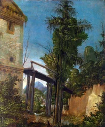 Landschap met een Brug