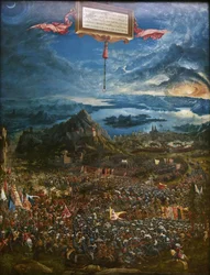 De slag bij Alexander bij Issus, 1529