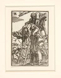 De kruisafneming, uit de serie De val en verlossing van de mens