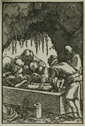 De Graflegging, uit De Val en Verlossing van de Mens