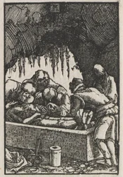 De Val en Verlossing van de Mens: De Begrafenis van Christus