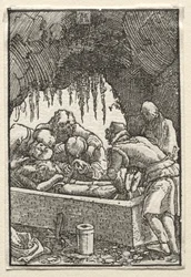 De Val en Verlossing van de Mens: Begrafenis van Christus, ca. 1515
