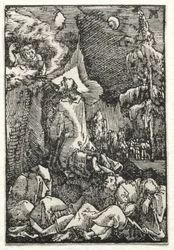 De val en verlossing van de mens: Christus op de Olijfberg, c. 1515