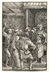 De val en verlossing van de mens: Christus voor Kajafas