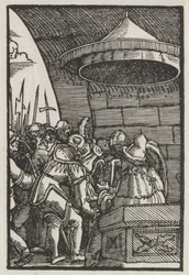 De Val en Verlossing van de Mens: Pilatus wast zijn handen, ca. 1515
