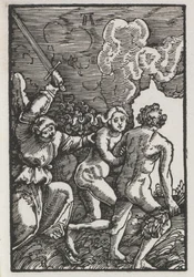 De Val en Verlossing van de Mens: De Verdrijving uit Eden, ca. 1515