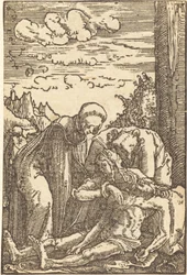 De rouw om Christus