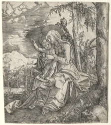 De maagd in een landschap, ca. 1515