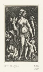 Venus met twee putti
