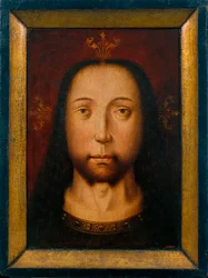 Het Heilige Gelaat - Schilderij door de kring van Bouts, Aelbrecht (circa 1455-1549), Olie op hout circa 1500 - Museu Nacional d