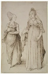 Een dame uit Neurenberg en een dame uit Venetië