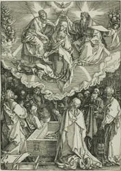 Tenhemelopneming en kroning van de Maagd, uit Het leven van de Maagd