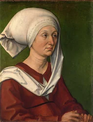 Portret van Barbara Dürer, geb. Holper