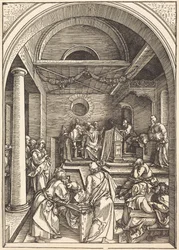 Christus onder de schriftgeleerden