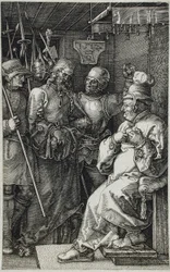 Christus voor Kajafas