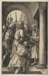 Christus voor Pilatus, uit “De Passie”