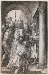 Christus voor Pilatus, uit de serie 