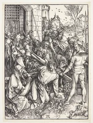 Christus draagt het kruis
