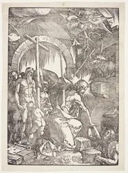 Christus in het voorgeborchte