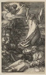 Christus op de Olijfberg, uit De Passie, 1508