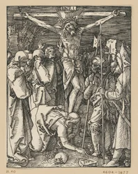 De kruisiging van Christus (Kleine Passie)