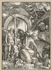 Christus in het voorgeborchte (Grote Passie)