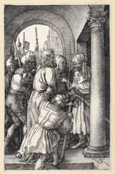 Christus voor Pilatus (Gegraveerde Passie)