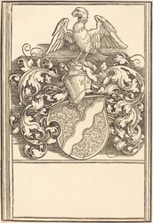 Wapen van Michael Behaim, waarschijnlijk ca. 1520