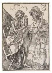 Dood en Lansquenet, 1510