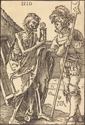 De dood en de Lansquenet, 1510