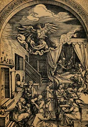 Die Geburt der Maria, 1503 - 1504