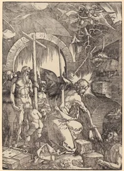 De geseling van Christus, blad 5 uit de serie „De Grote Passie“