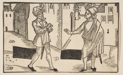 Hecyra, uit De Komedie van Terence, 19e eeuw herdruk