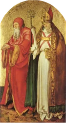 Jabach-altaar: de heiligen Simeon en Lazarus