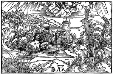 Landschap, 1498, 1936