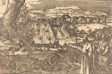 Landschap met het kanon, 1518