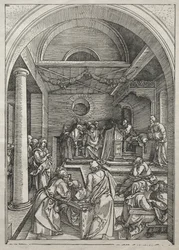 Leven van de Maagd: Christus onder de dokters