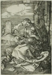 Madonna met de peer