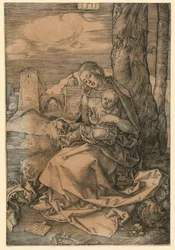 Maria met de peer